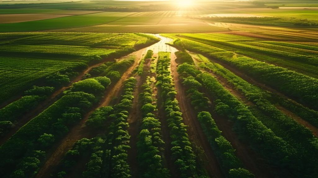 Bio Potassium Humate — agricultural fields